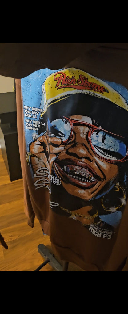 Hoodie RICH ASS FUCK