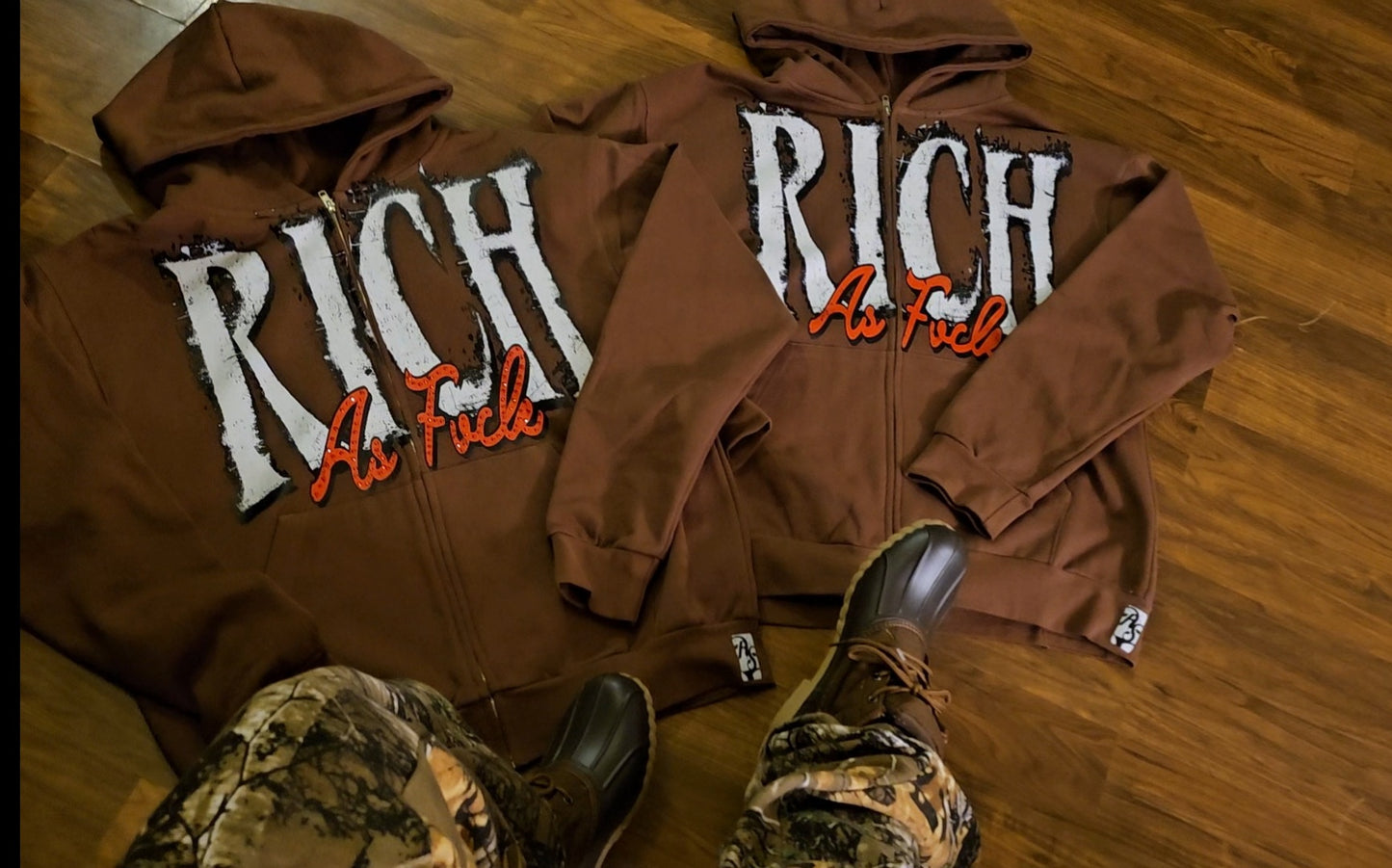 Hoodie RICH ASS FUCK