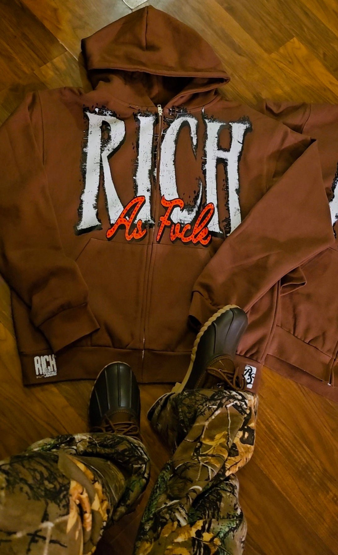 Hoodie RICH ASS FUCK